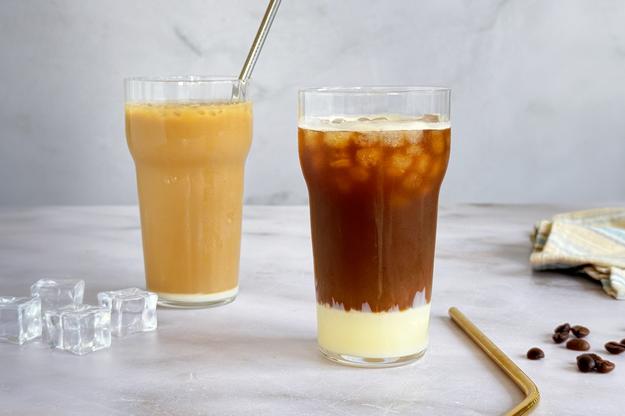 Iced Café Bombón: La receta perfecta de 2 capas